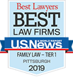Best Lawyers | Best Law Firms | U.S. News | Family Law - Teir 1 | Pittsburgh | 20192019